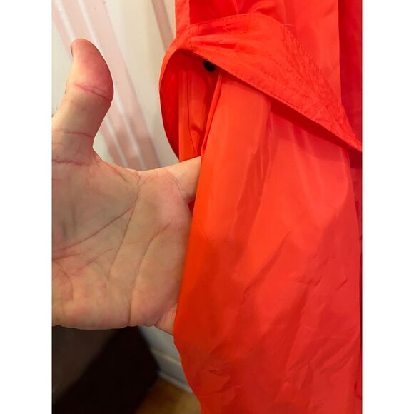 Adolfo Dominguez Orange 2022 Fall Parachute Midi Dress Women's Size 4 - Picture 11 of 15